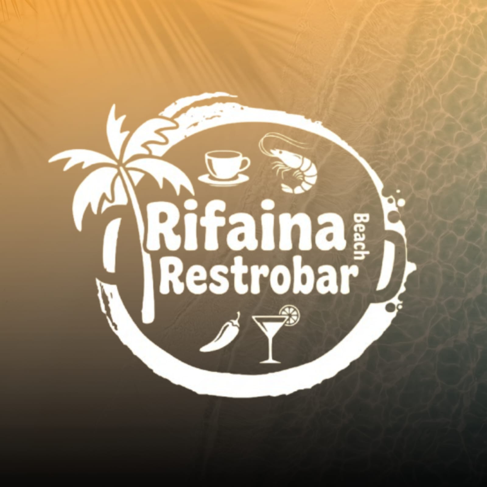 Logo Rifaina Beach Restrobar